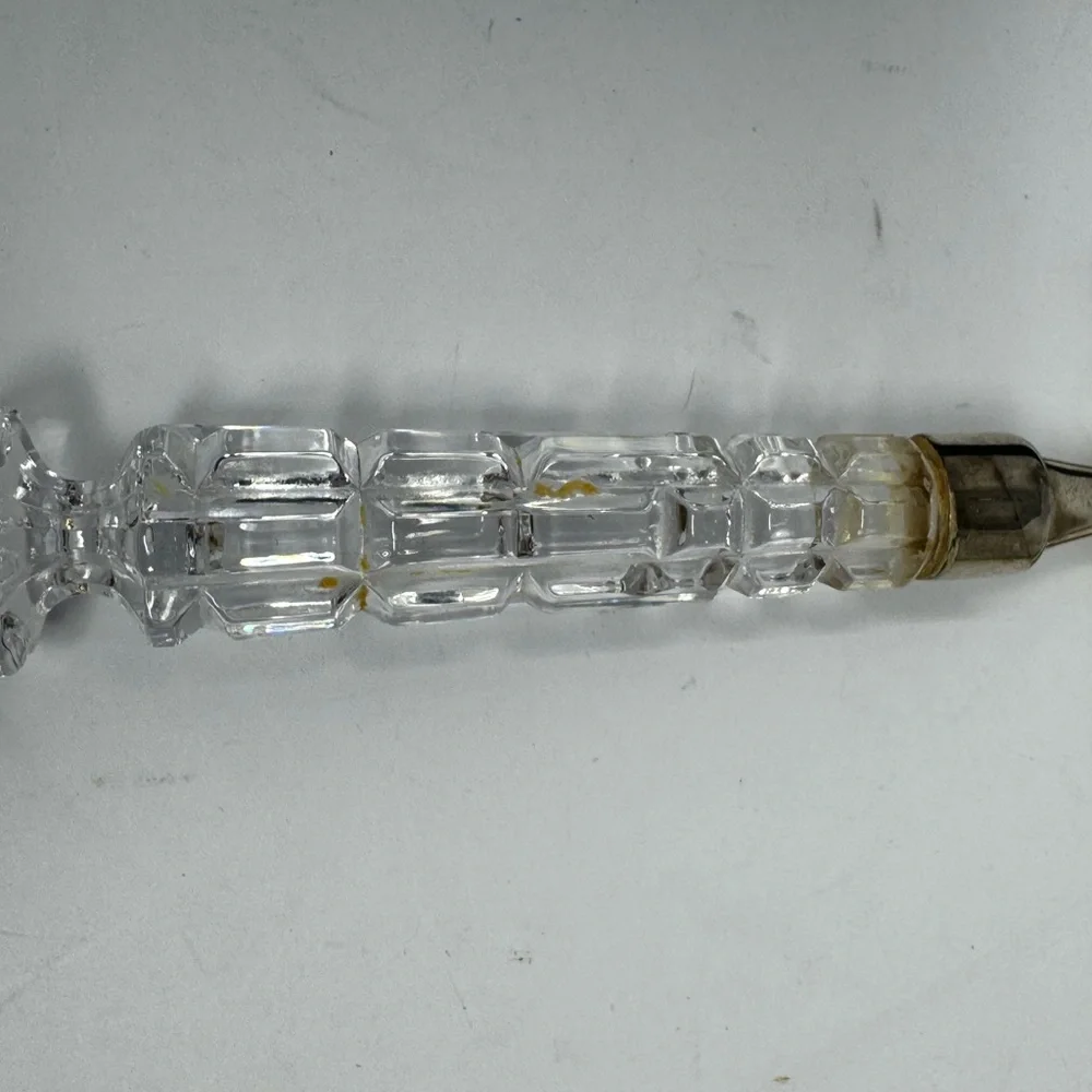 VTG Shannon Crystal Designs Of Ireland Silverplate Pie Cake Dessert Server A6